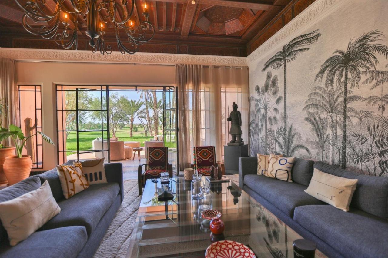 Villa May Sur Le Golf De La Palmeraie With Cooker And Butler Included มาร์ราเกช ภายนอก รูปภาพ